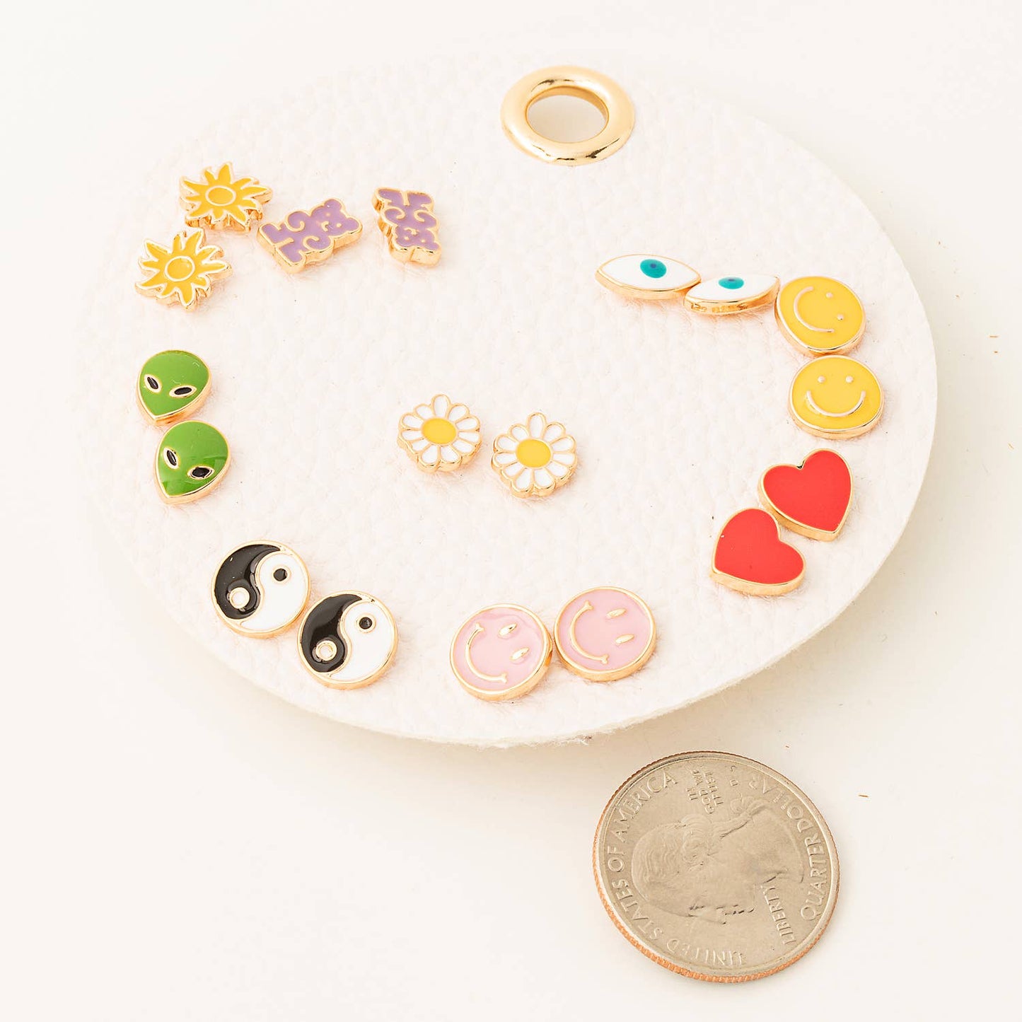 Assorted Cute Stud Earrings Set