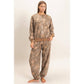 Tree Camouflage Print Jogger Pants