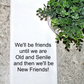 Old and Senile...New Friends