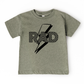 Rad | Boys Lightening Bolt and Checkered Shirt