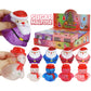 Santa and Snowman Sugar Maltose Putty Filled TPR Squishy