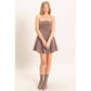 Strapless Mineral Wash Dress