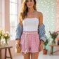 Polka Dot Relaxed Fit Shorts 2