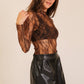 Layer Me Lace High Neck Top