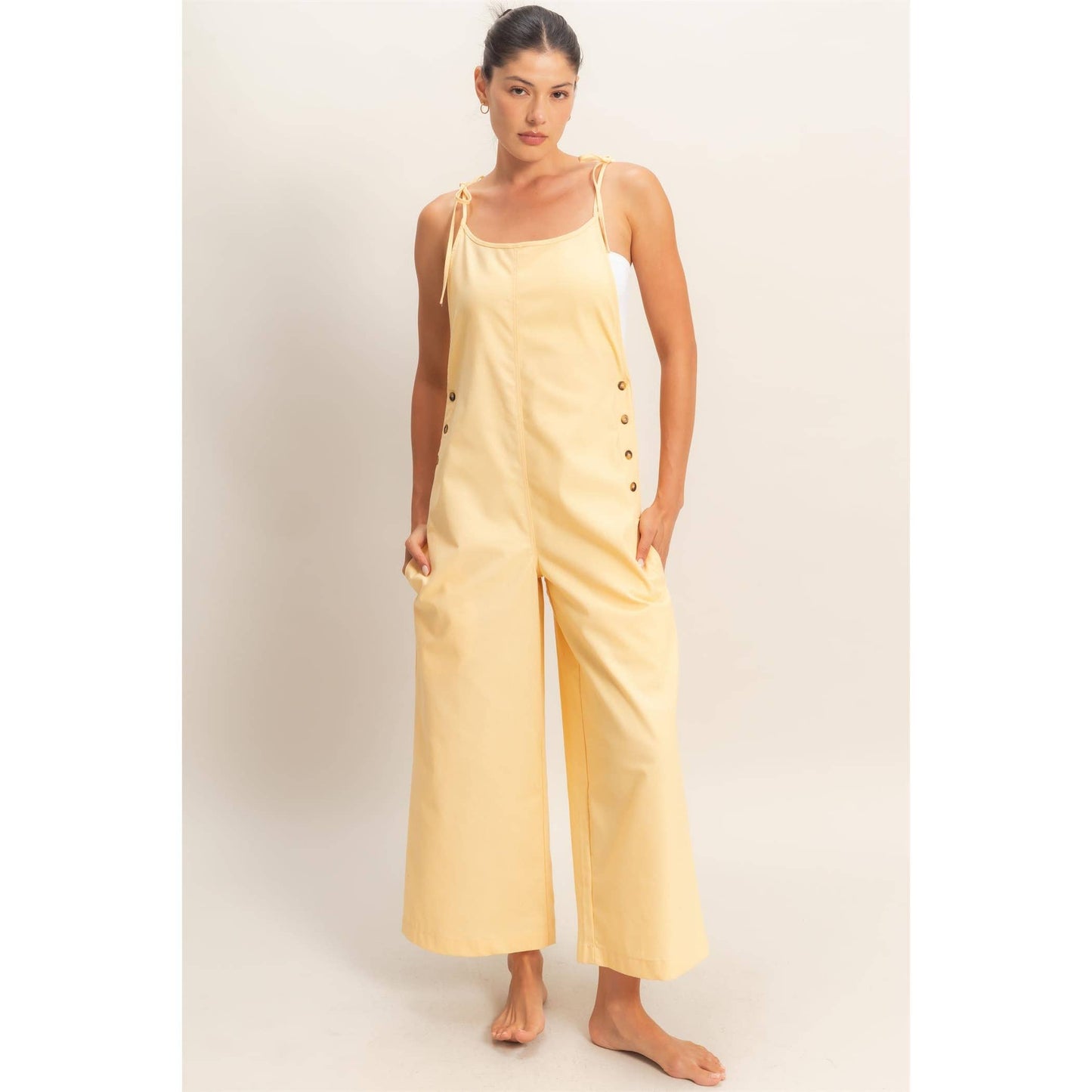 Adjustable Strap Jumpsuit