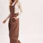 WIDE-LEG OVERALLS JUMPSUIT