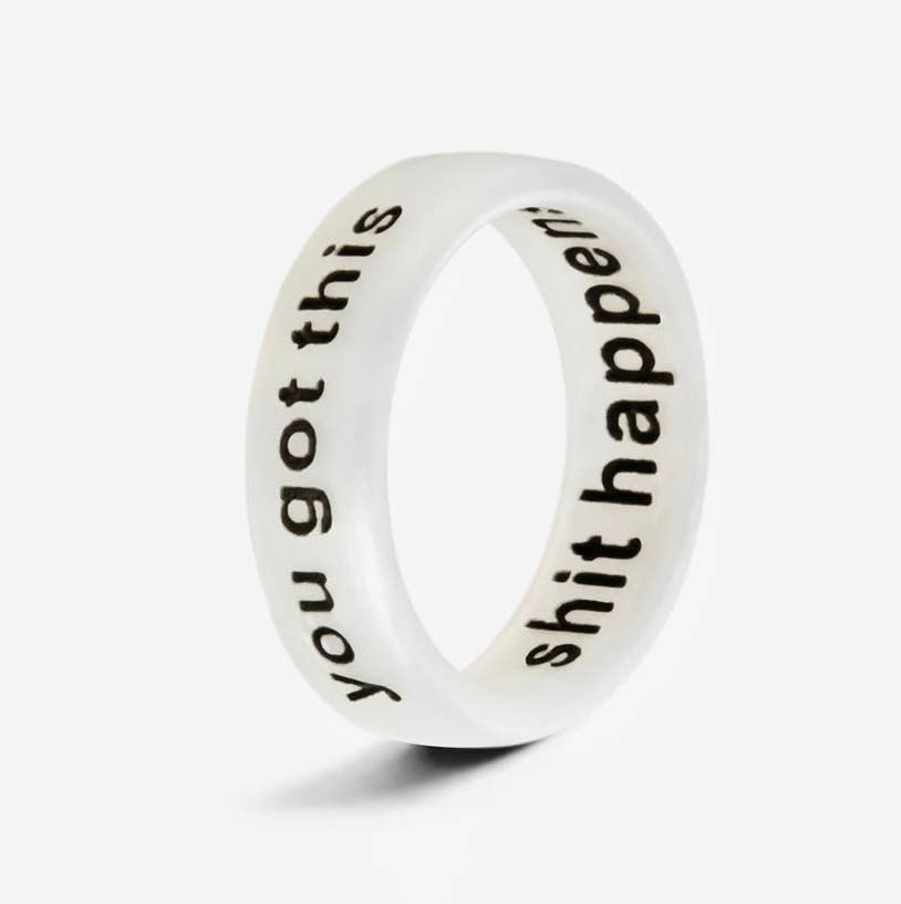 Flip Reversible you got this and sh*t happens ring