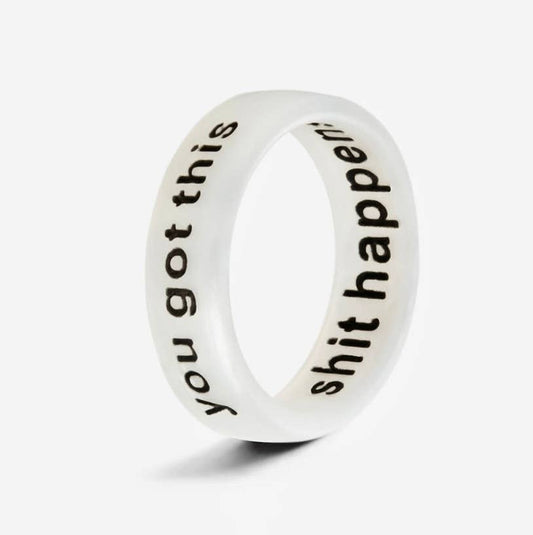 Flip Reversible you got this and sh*t happens ring