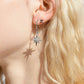 18K Gold PVD Stainless Steel Zodiac Stud Earrings