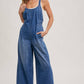 DENIM OVERALL JUMPSUIT
