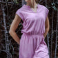 D021237-Sleeveless Mineral Washed Cotton Mini Dress
