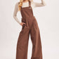 WIDE-LEG OVERALLS JUMPSUIT