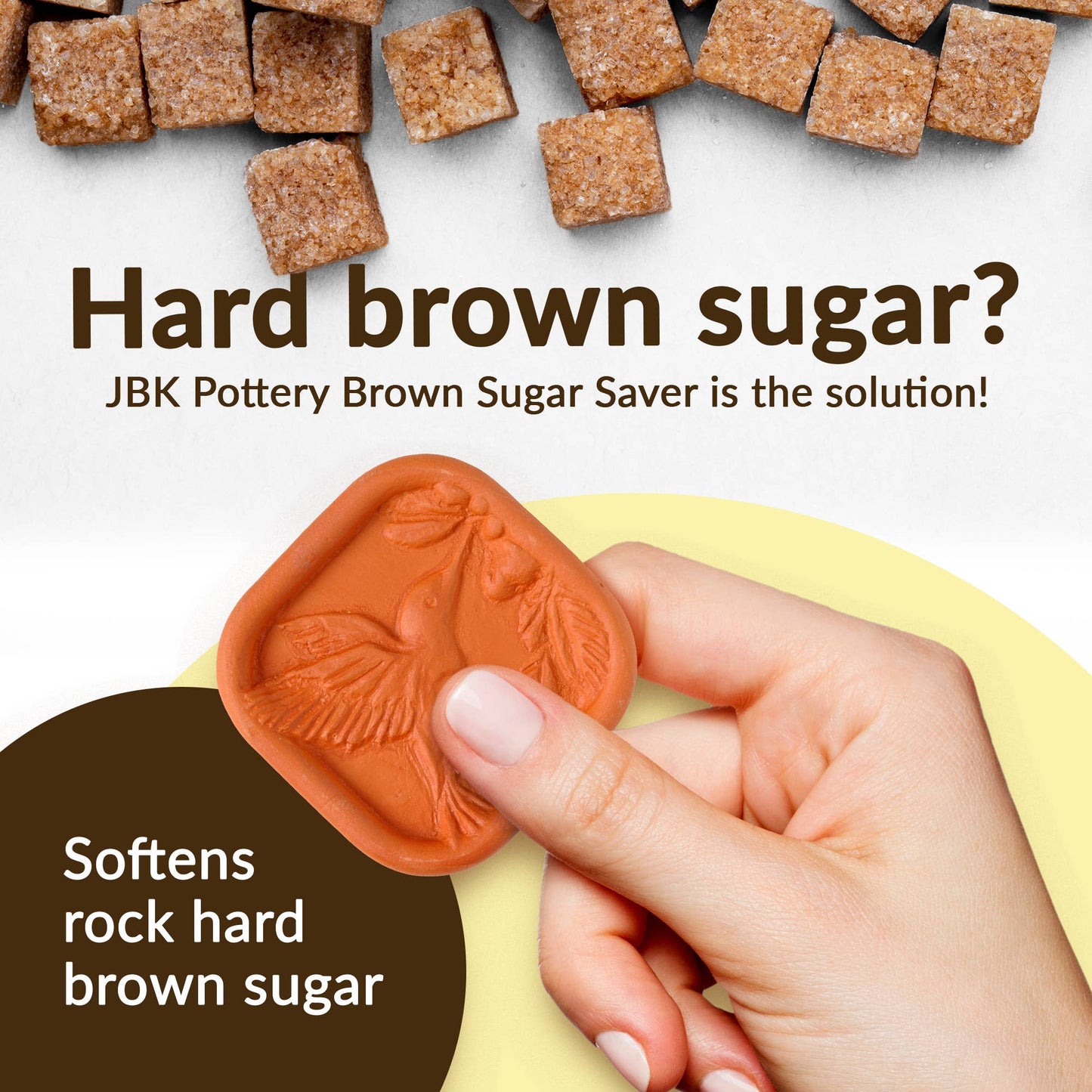 Brown Sugar Saver - Hummingbird Design