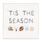 Football Tis The Season Block Sign | Football Decor