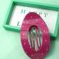 Jumbo Lay Flat Oval Hair Claw Clips Secure Styling | 40H1050