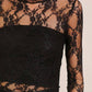 Layer Me Lace High Neck Top