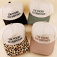 I'm Yours No Refunds Two Tone Canvas Cotton Cap