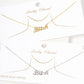 Gold-Dipped Bitch Fashion Necklaces