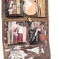 Joan & David The Teardrop Quilted Roll Hanging Toiletry Bag