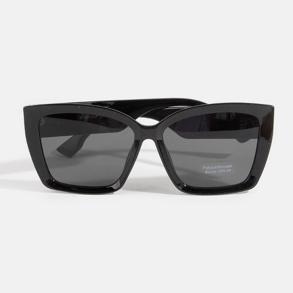 Oversized Square Cat-Eye Sunglasses