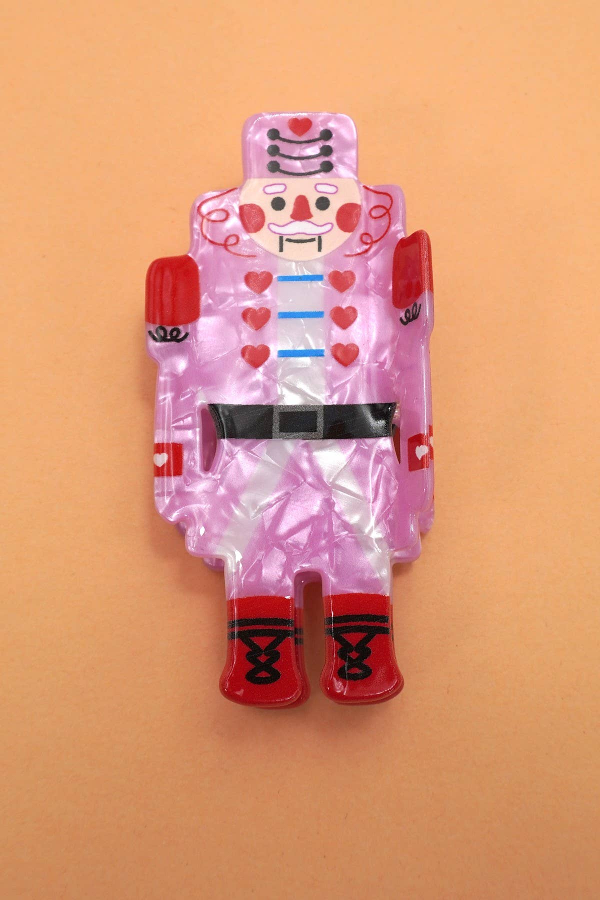 CHRISTMAS TREE SANTA SNOWMAN HAIR CLAW CLIPS | 40H939