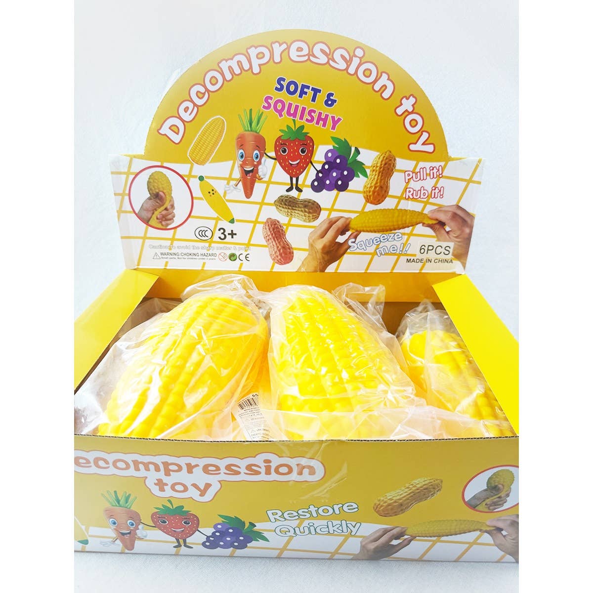 Jumbo Corn Flour Stress Release Squishy Toy