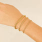 Rope Chain Bracelet / Anklet - Gold, Silver, Black