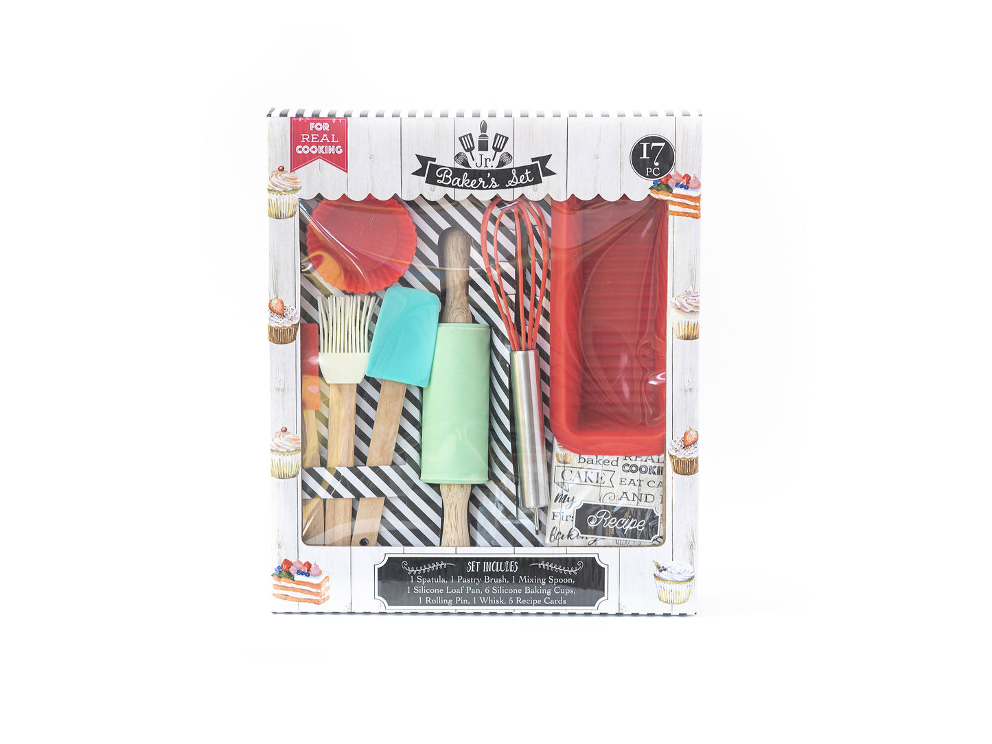 Jr Baker's Set – 17-Piece Kids Baking Kit