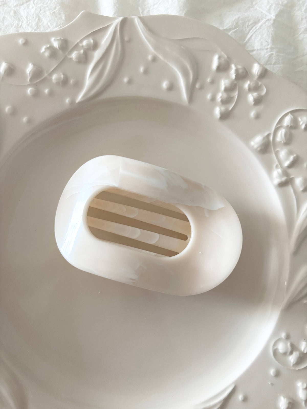 Oval French Hair Clip (COVAL-MARBLE) (Copy)
