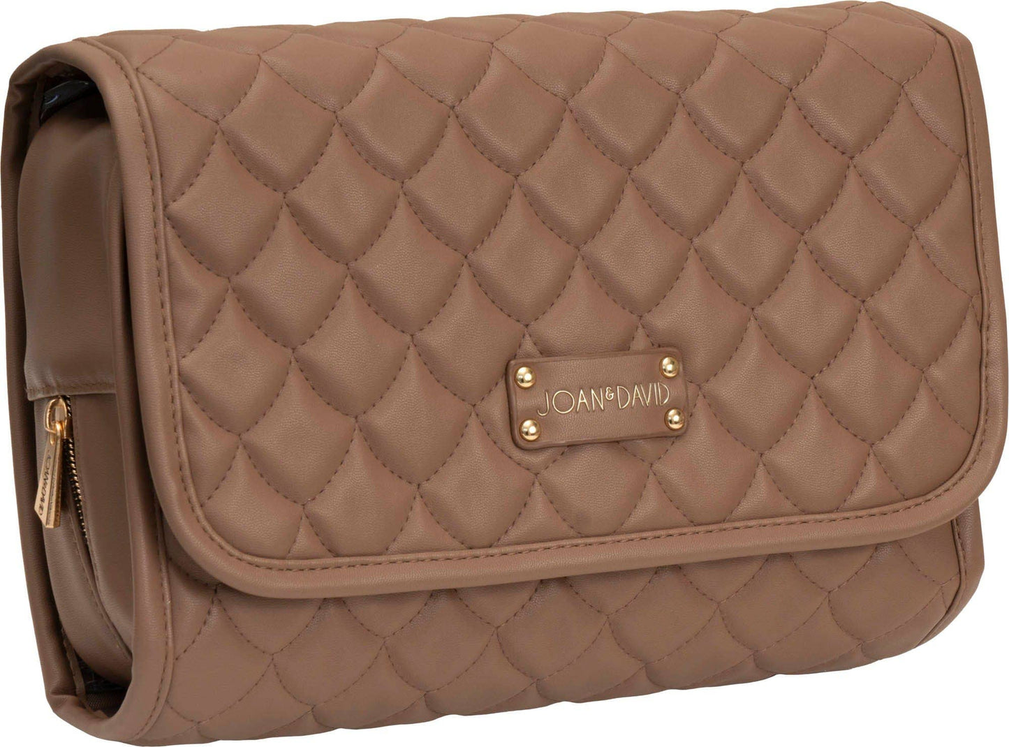 Joan & David The Teardrop Quilted Roll Hanging Toiletry Bag