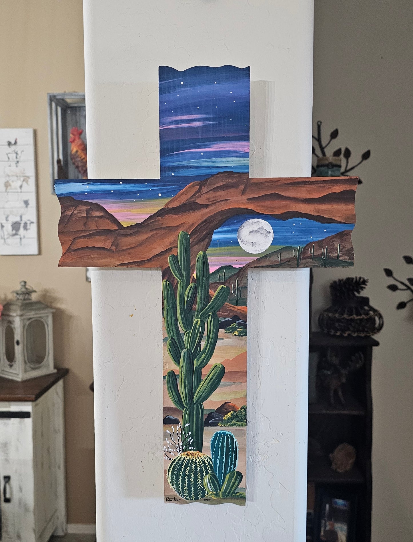 DESERT ARCH CROSS, 12x18