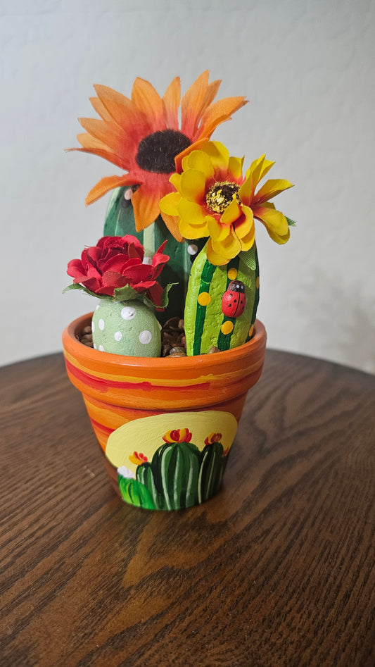 SUNSET  3" ROCK POT