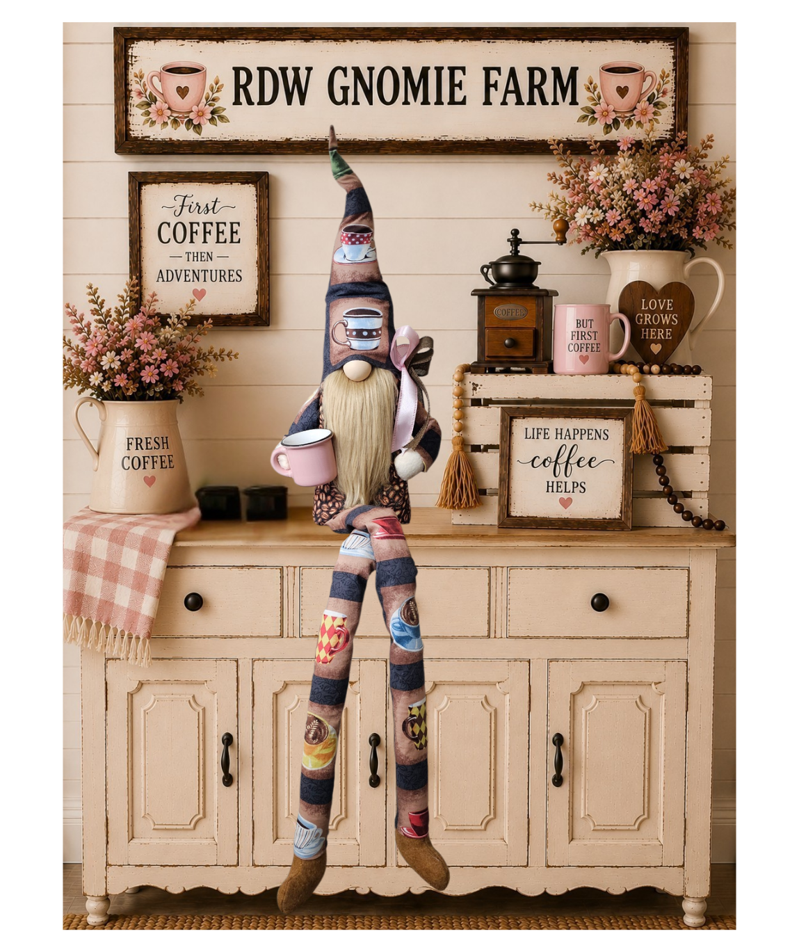 COFFEE COUNTRY FARMHOUSE GNOMIES (COFFEE)