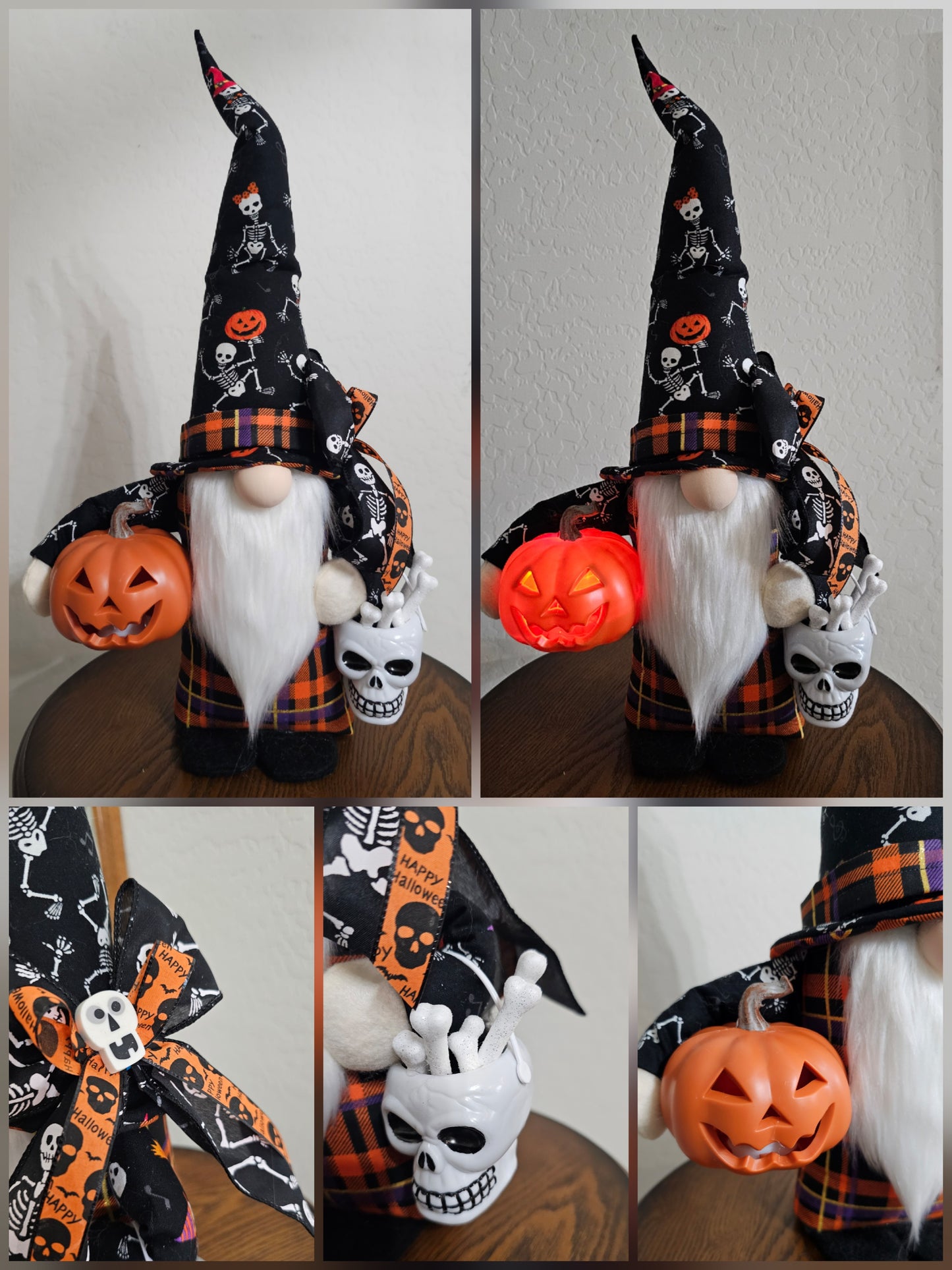 HALLOWEEN GNOMIE SKEL