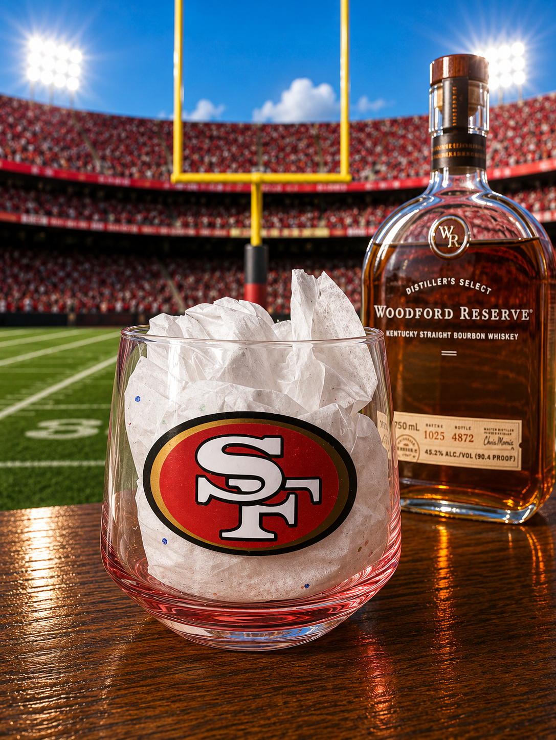 OTR RED 49ERS 10 OZ