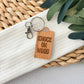 Knock On Wood Keychain