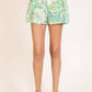 Set-Vacation Vibes Print Shorts