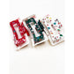 Christmas Design Cut out Rectangle Hair Claw