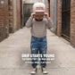 Kid/Baby 2-Tone Cap: This Actually Is My First Rodeo (Brown)