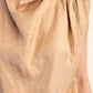 Cowl Neck Pleats Sleeveless Top