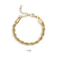 Rope Chain Bracelet / Anklet - Gold, Silver, Black
