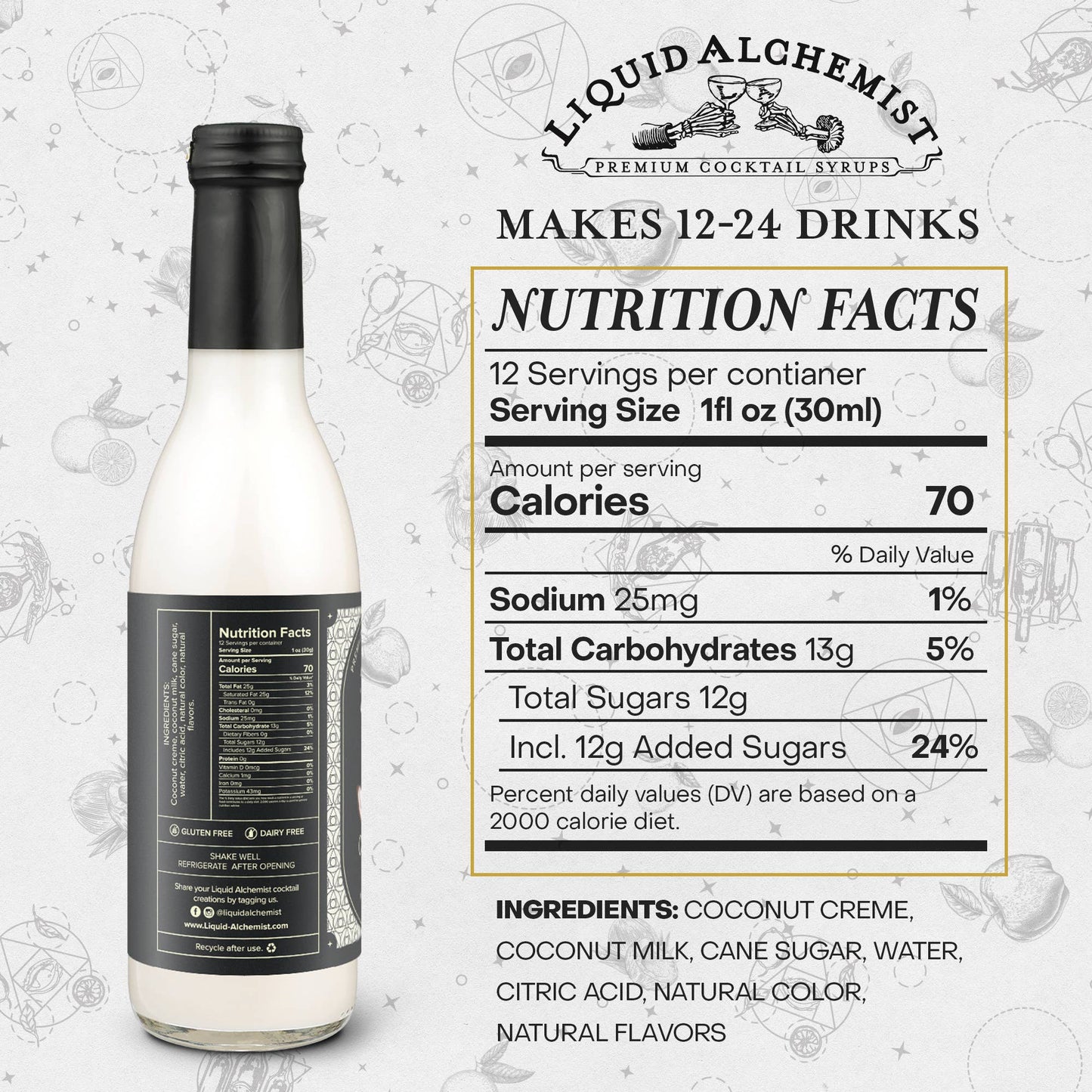 Coconut Cocktail Syrup