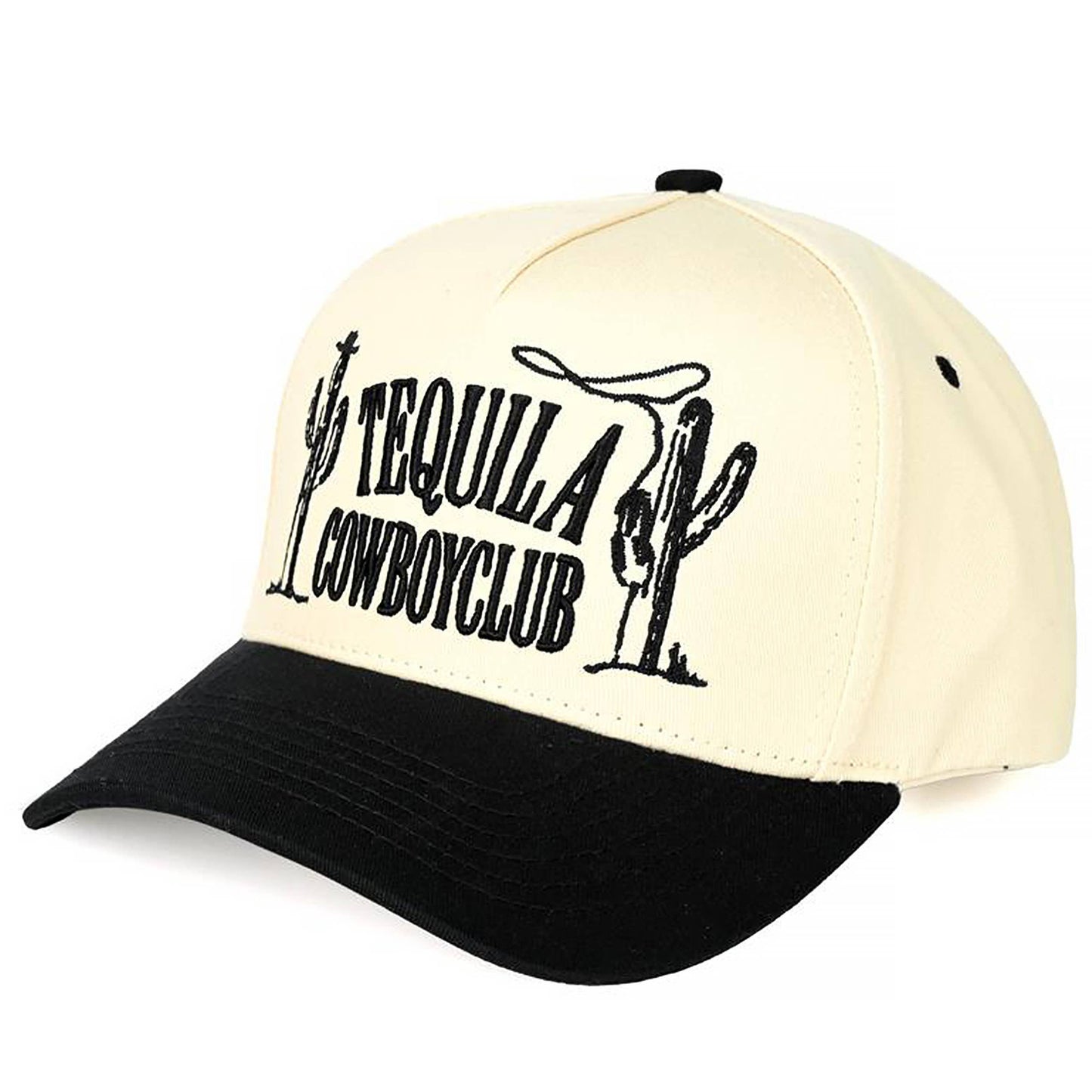 C.C Tequila Cowboy Club cotton trucker cap
