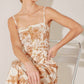 A printed woven jumpsuit - FP1472