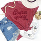 Extra Spicy Fall Shirt, Spicy Shirt, Spicy T Shirt