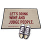 Drink Wine Judge People Mat