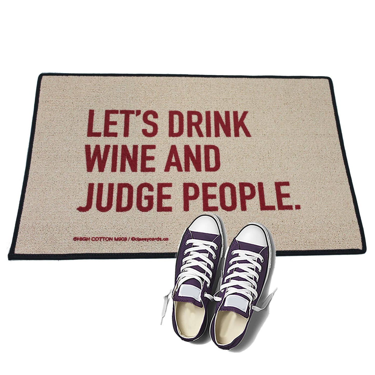 Drink Wine Judge People Mat