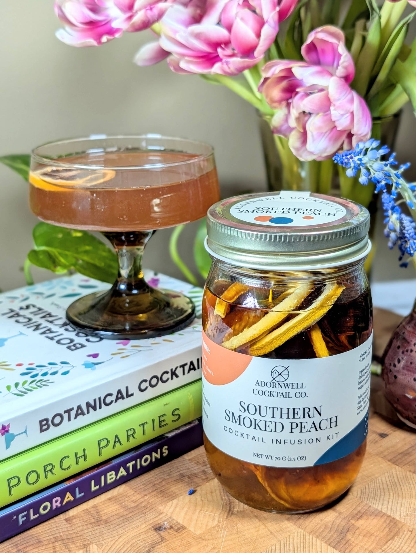 Southern Smoked Peach Cocktail Infusion Kit