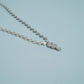 18K Gold PVD Stainless Steel Sunburst Chain Necklace