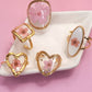 18K STAINLESS STEEL TARNISH FREE FLORAL RINGS | 40R104